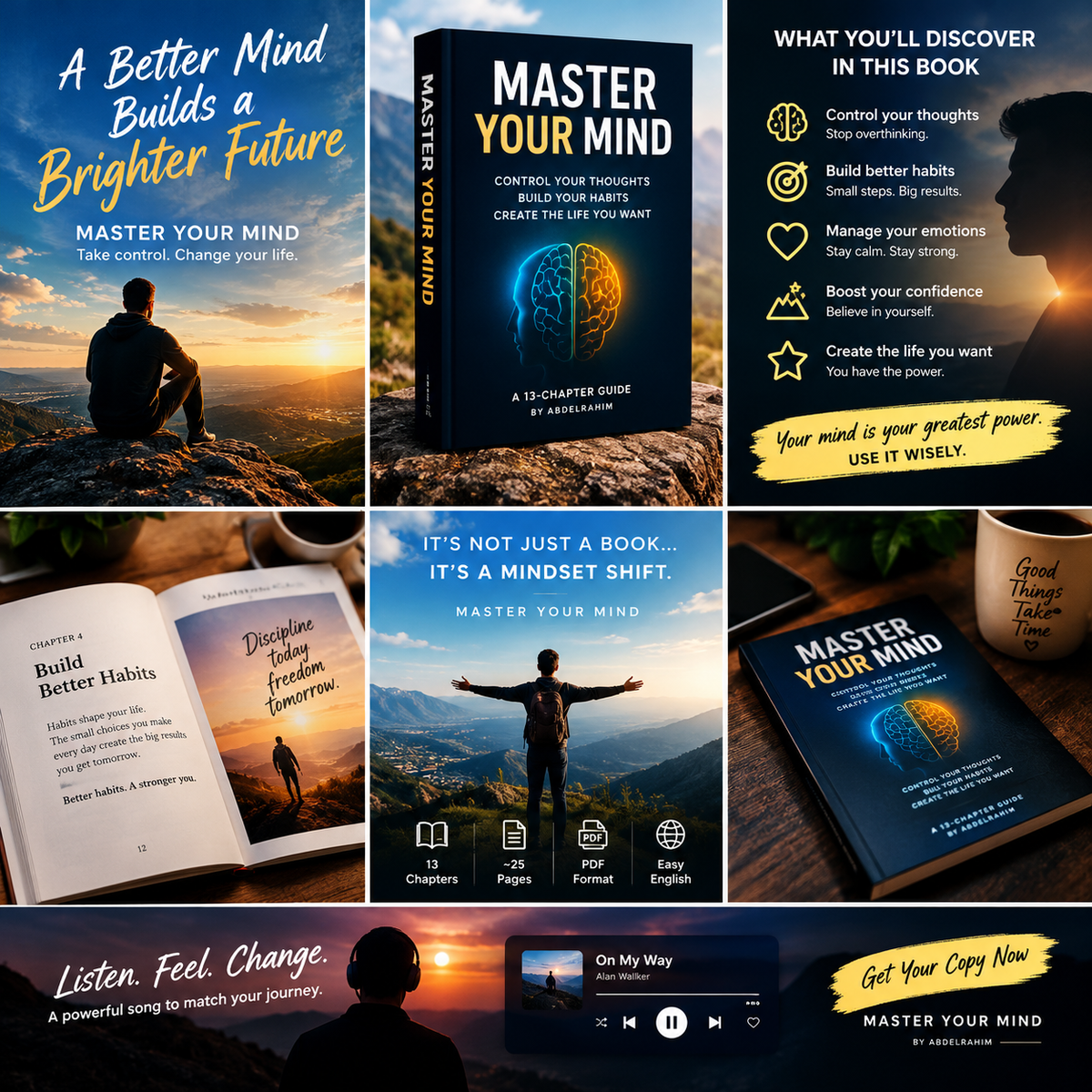Master Your Mind: A Practical Guide to Emotional Balance & Self-Control (PDF)
